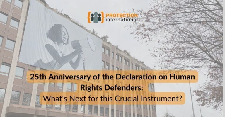 25th Anniversary of the Declaration on Human Rights Defenders
